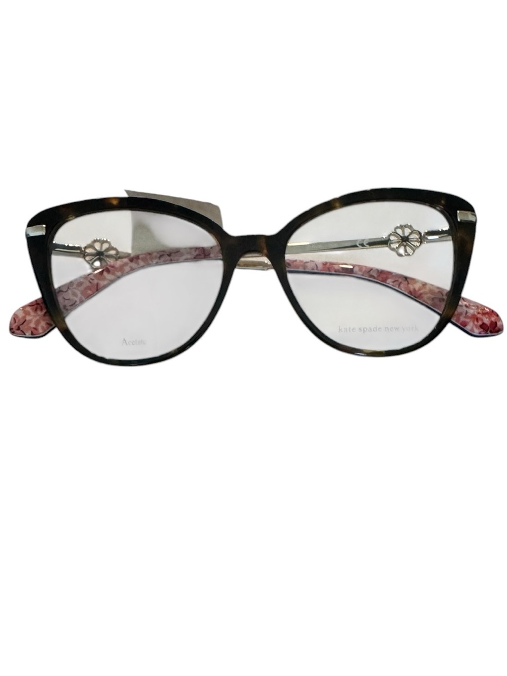 NWT Kate Spade Tortoise Cat-Eye Glasses Frame Only